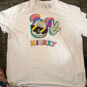 White Mickey‎ Graphic T-Shirt